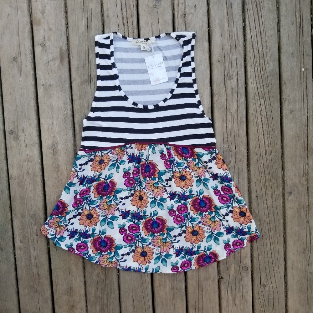 Living Doll Tank NEW WITH TAGS